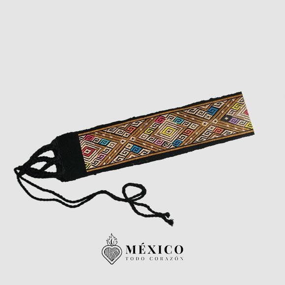 Mexican Folkloric belt day of the dead 5 de Mayo colorfull mexico todo corazon - Picture 3 of 4